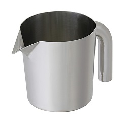 Dripping Prevention Stainless Steel Sanitary Beaker BK-SMA-DP Series (3-8372-01)