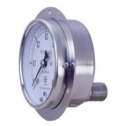 UST All Stainless Steel Vacuum Gauge, Embedded Type (D) (DU-G3/8-100X-0.1MPA-AUT) 