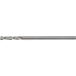 Carbide Graphite Solid End Mill 2-Flute, Long Type (GEL2-2.5) 