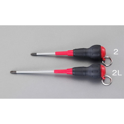 (+) Power Grip Smooth Screwdriver with Ring EA557AY-2