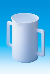 Beaker with Two Handles PTFE