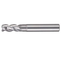 Square End Mill Regular, 3-Flute, for Aluminum, Chamfered, with Oil Hole 3367 (3367-016.000) 