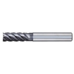 Unequal Lead End Mill For High Efficiency Finishing, Regular, 5-Flute RF100 S/F 6709 (6709-012.000) 
