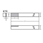 Precise Automatic Lathe Tool - Flat Type (7.0-150-B-ST120) 
