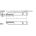 Precise Automatic Lathe Tool - External Cutting Type (9.5-150-GRL-ST120) 