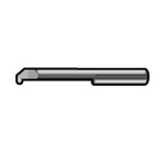 PICCO-CUT Small-Diameter Solid Bar 004, 005, 006, 007, Full-Rounded Type 