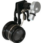Eye loupe with clip light