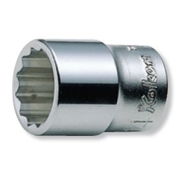 Hand Socket 3/8" "(9.5 mm) 12-Sided Socket 3405M/3405A