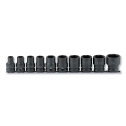 Impact Socket 1/2 "(12.7 mm) Hex Socket (Thin) Rail Set RS14401M/10