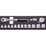 Z-EAL Socket Wrench Basic Set ( 9.5 mm Insertion Angle)