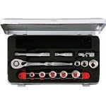 Socket wrench set (9.5 mm Insertion Angle / inch size) 