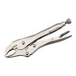 "Curved Jaw-Type Locking Pliers" (with Wire Cutter)