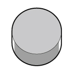 Round, Negative (RNGN150700S02025-PT600M) 