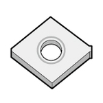Diamond Shape 80° / Negative CBN Diamond CNGA (CNGA120404S00545MEP-KBN05M) 