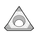 60° Triangle Positive, CBN Diamond TPGB (TPGB090204T00815SE-KBN25M) 