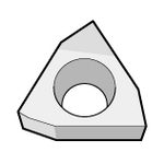 Hexagonal Type, 80°, Positive CBN (WBGW060102S01035LSET-KBN25M) 