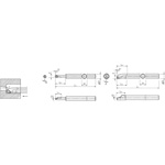 S-SWUB (P)-A Type Steel Bar (Inner Diameter Machining) (S16Q-SWUPR11-18A) 