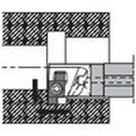 Inner Diameter Groove SIGE-WH Type Carbide Vibration Proof Bar (with Coolant Hole)