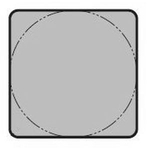 Square 90°, Negative SNGN (SNGN120716S02025-PT600M) 