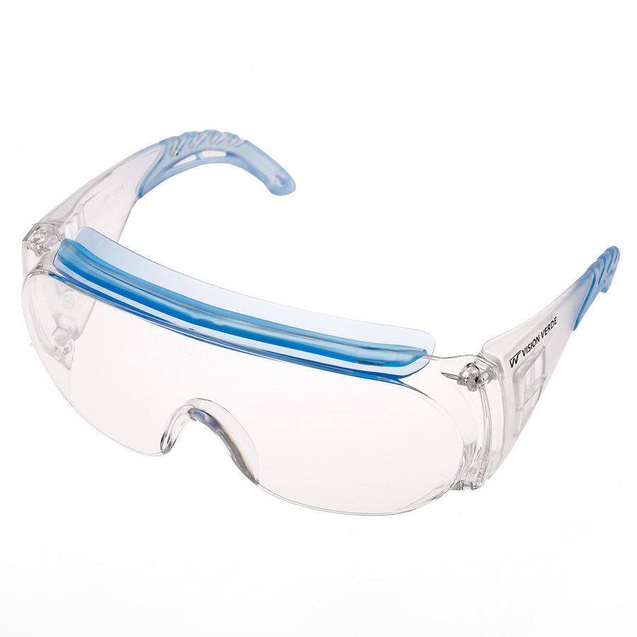 VISION VERDE Protective Glasses VS-301F, can be worn with glasses (Anti-Fog) 