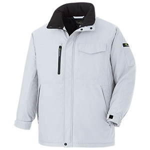 Midori Anzen, Cold-Condition Clothing, Coat, VE1061, Top, Silver Gray (3130024503)