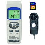 SD Card Data Log Type Digital Multi Environment Measuring Device