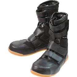 Pro Sneaker for Aerial Work High Altitude High Jump (Hook & Loop Fastener Type) Black (KIWAMI-BK-275)