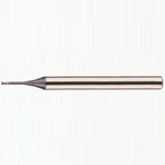VAC Series Carbide 2-Flute Long Neck Radius End Mill (VAC-CR-EM2LB6-30-R0.5) 