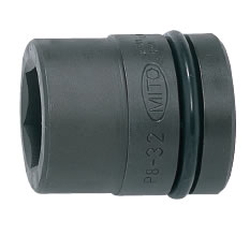 Impact Wrench Socket (Standard Type) Hex mm P8-□ (P8-70)