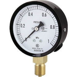 Normal Type Pressure Gauge (A Frame Vertical Type / ø75) (AC20-131-4.0MP) 