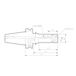 High Pressure Center Through Slim Chuck