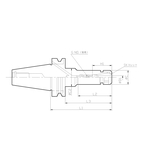 Flange Through Slim Chuck 