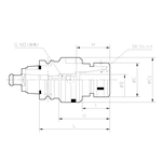 NC5 Zero Fit Type Slim Chuck