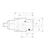 NC5 Zero Fit Type Milling Chuck