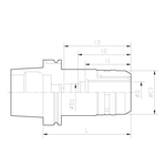 HSK Milling Chuck