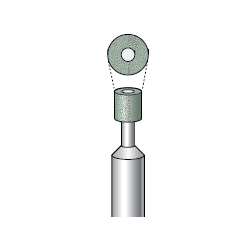 Vitrified Diamond/CBN Bur, Shaft Diameter ⌀6.0