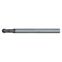 MSBH230 2-Flute Ball-End Mill for High-Hardness (MSBH230-R0.2-4) 