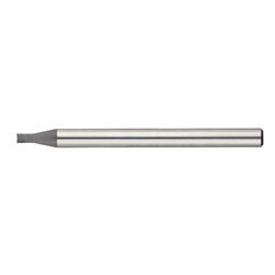 Square End Mill for Processing Hard Brittle Material DCMS (DCMS-0.3-0.6) 
