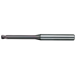 MHRH430R MUGEN COATING Premium 4-Flute Long Neck Radius End Mill For Hardened Steels (MHRH430R-4-R0.2-16) 