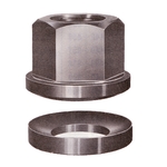 Spherical flange nut with washer S45C