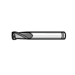 BED2L Brazed Long Square End Mill, 2-Flute, Non-Coated (BED2L450F) 