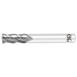 GX2000 Micro Grain Carbide End Mills TiAlN coated 2 Flutes Short_GX-EDS (CRN-EMS-3) 