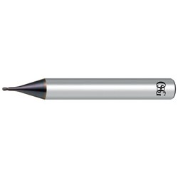 Short Pencil-neck Type, 2-Flute  FX-PCS-EBD-6 (FX-PCS-EBD-6-R0.1X130X1) 