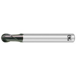 Ball End Type, 2-Flute for Heavy Cutting FX-HS-EBDS (FX-HS-EBDS-R0.5X2.5) 