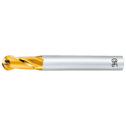 TiN Coating (2-flute ball end type) EX-TIN-EBD (EX-TIN-EBD-R7X14) 