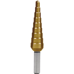 Step Drill (3-Flute Titanium-Coated Type) (101-352T) 