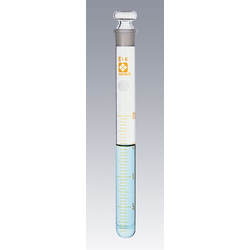 Ground Glass Joint Test Tube with Flat Stopper
