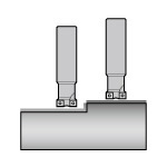 CoroMill 390 Long Edge Cutter (R390-016B16-11L) 
