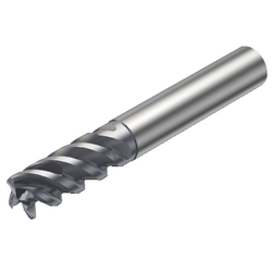 CoroMill Plura End Mill R216 (Hardness 48 HRC or less), for Rough Machining and Medium Finishing (R216.24-10050ECC22P-1620) 