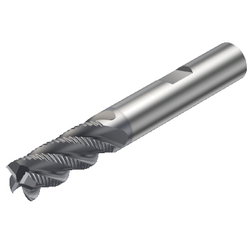 General-Purpose CoroMill Plura End Mill For Extreme Roughing, 1P340-XB (Hardness 48 HRC Max.) (1P340-1000-XB-1640) 